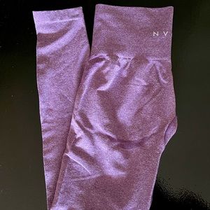 NVGTN Violet Curve Seamless Leggings Size Small
